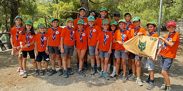 Η Αγέλη στην κατασκήνωση (Πρόσκοποι Σαρωνικού)