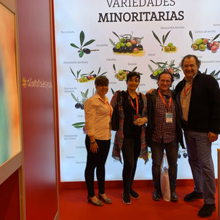 Equipo de Revista Restauradores en el Túnel del AOVE del Salón de Gourmets (2019, Madrid)
