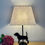 Miniature : pied de lampe  Beagle
