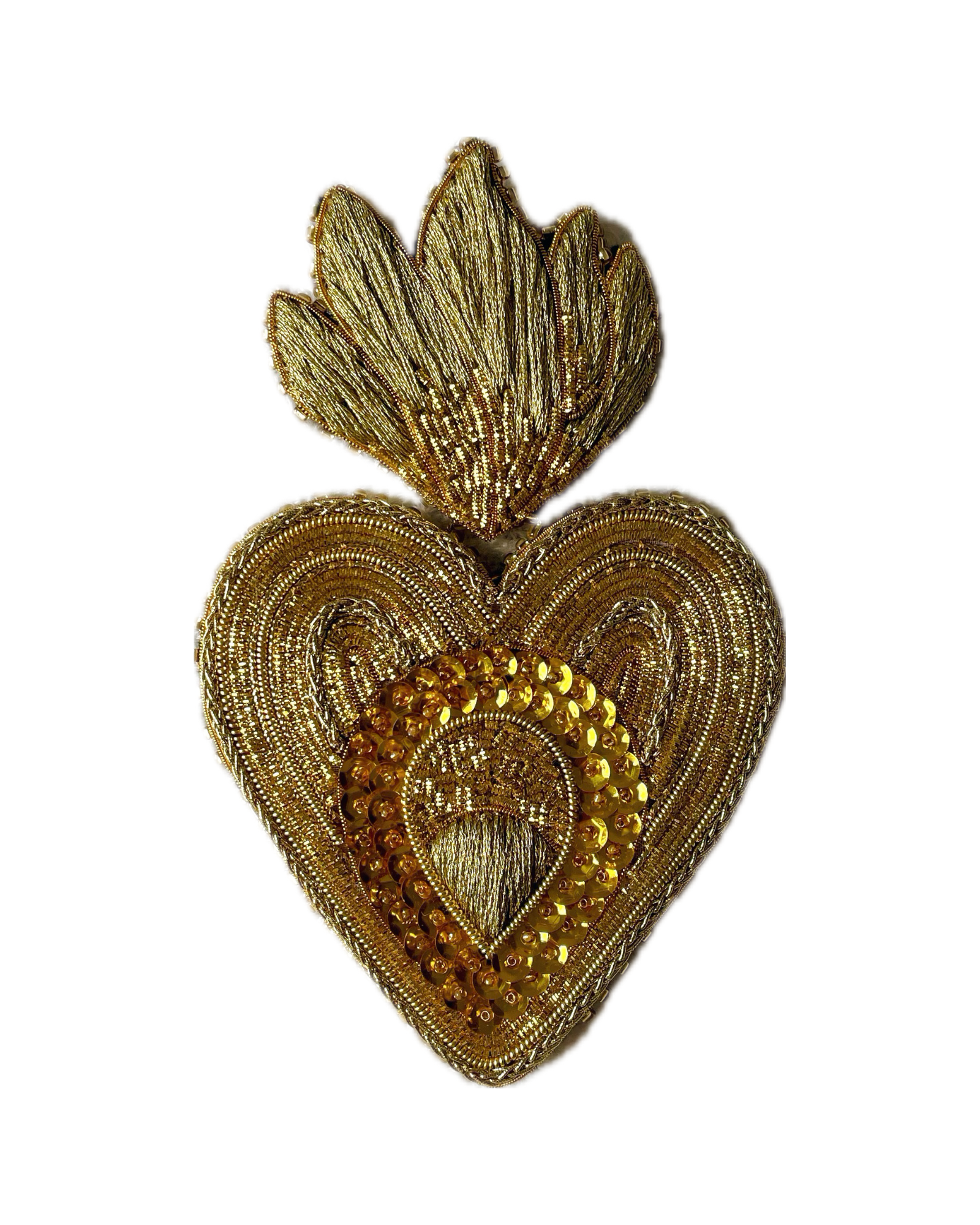 EX-VOTO - Cœur perlé