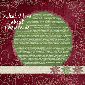 Christmas Journalling