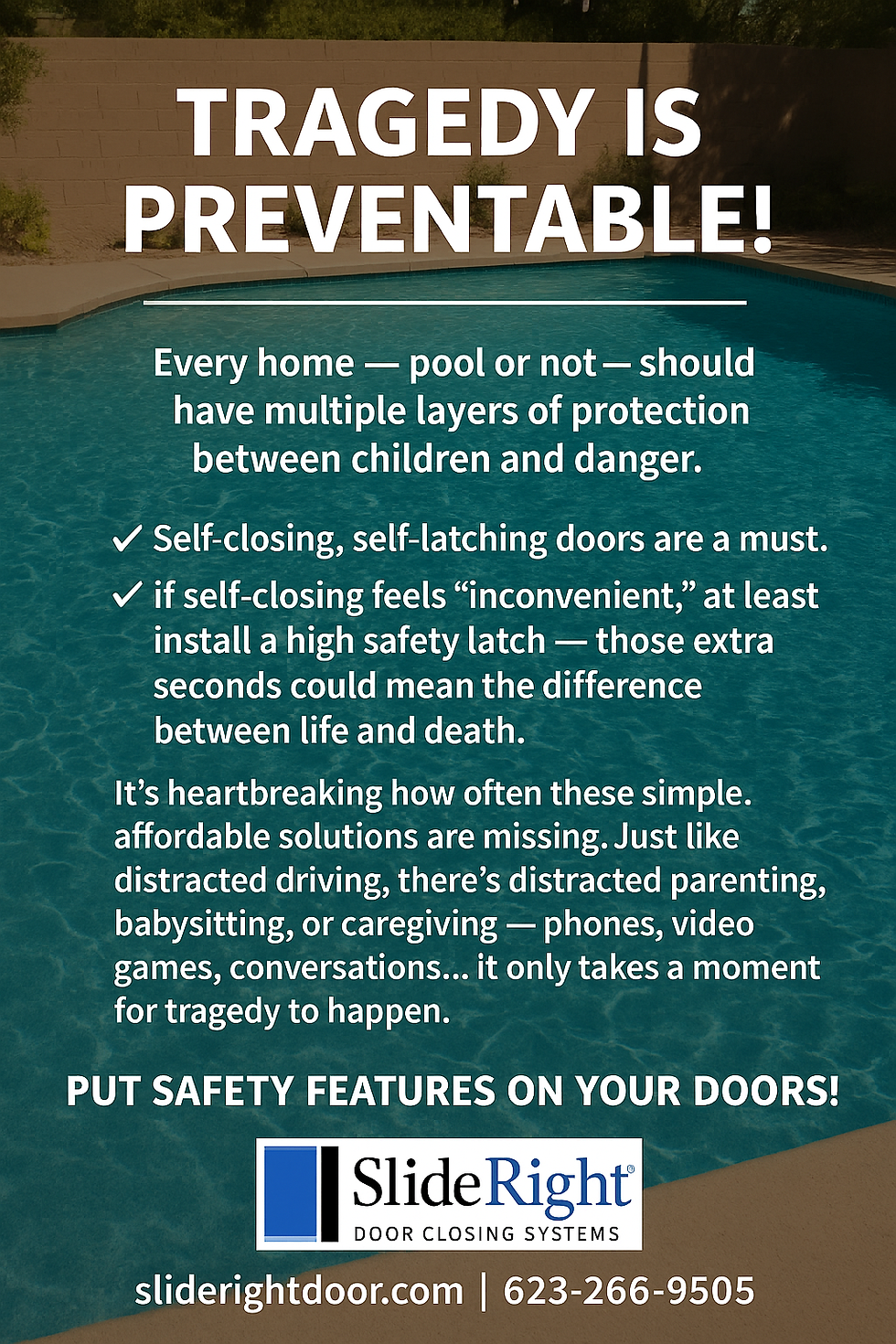 Pool Barriers are Important!