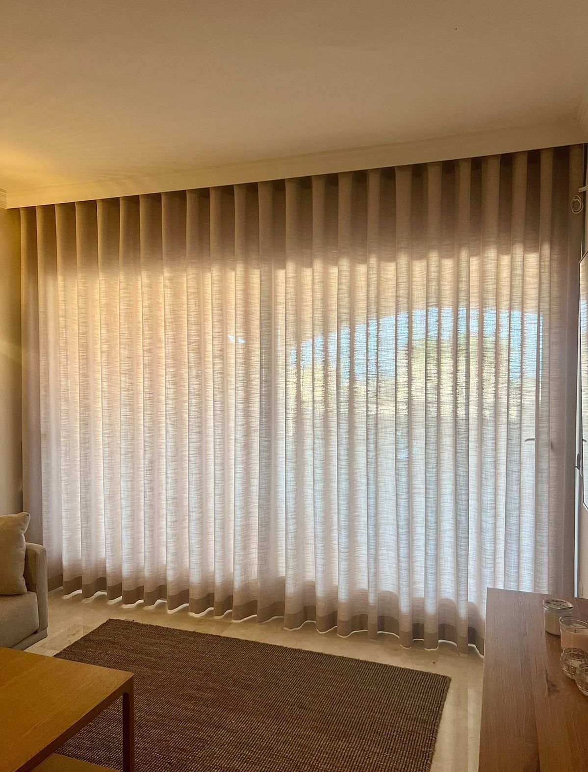 Cortina Wave planejada sob medida em Brasília DF