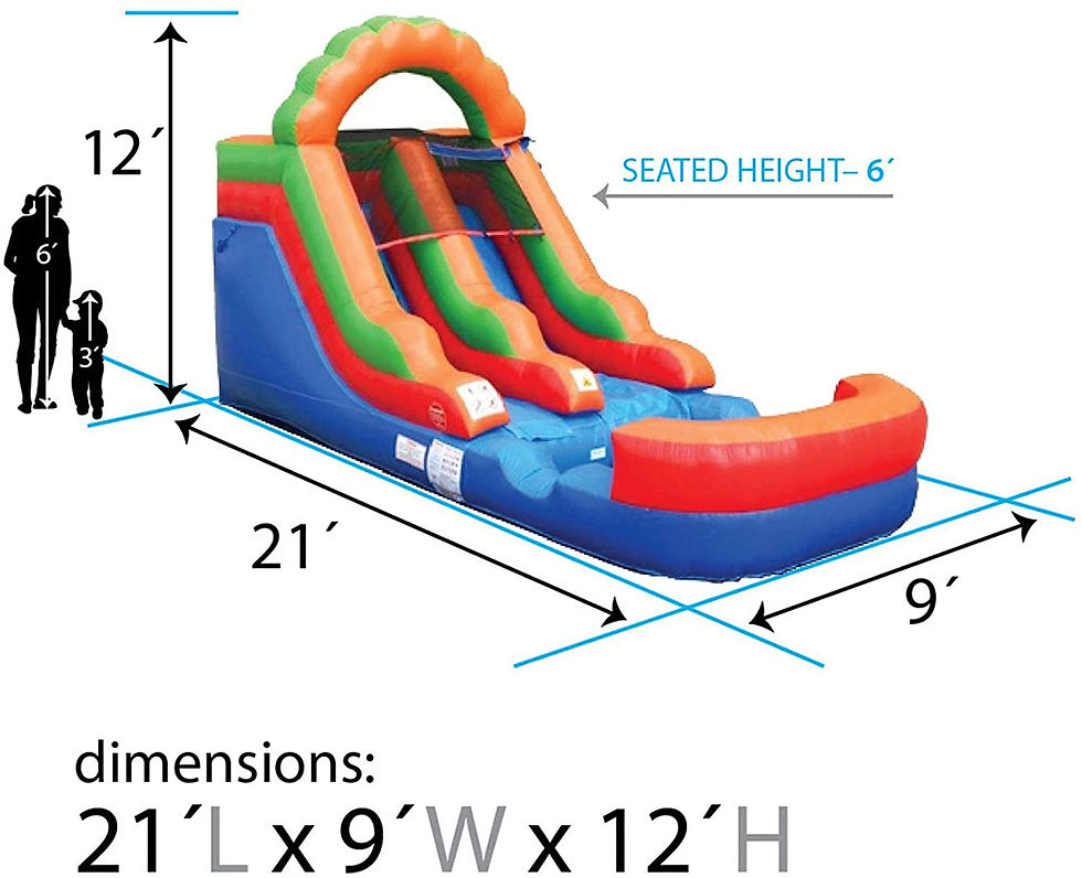 Thumbnail: Pogo Water Slide (Wet)  $245