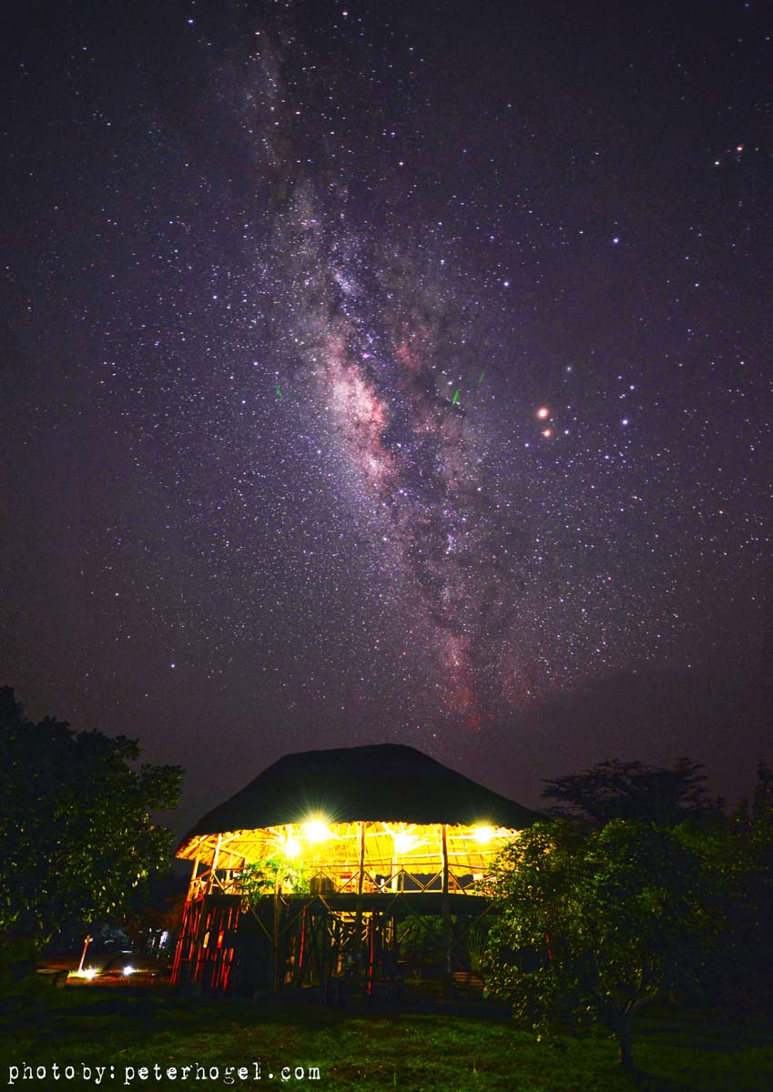 Lodge with milkyway 2