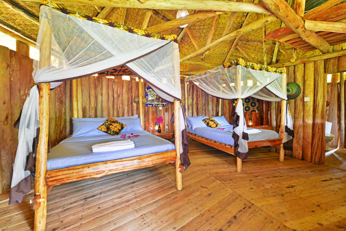 En-suite family inside