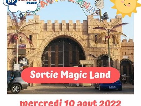 Sortie Magic Land