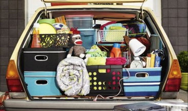 College Dorm Haul Packing List