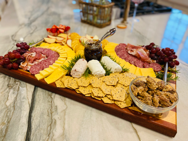 Book Club Charcuterie Board