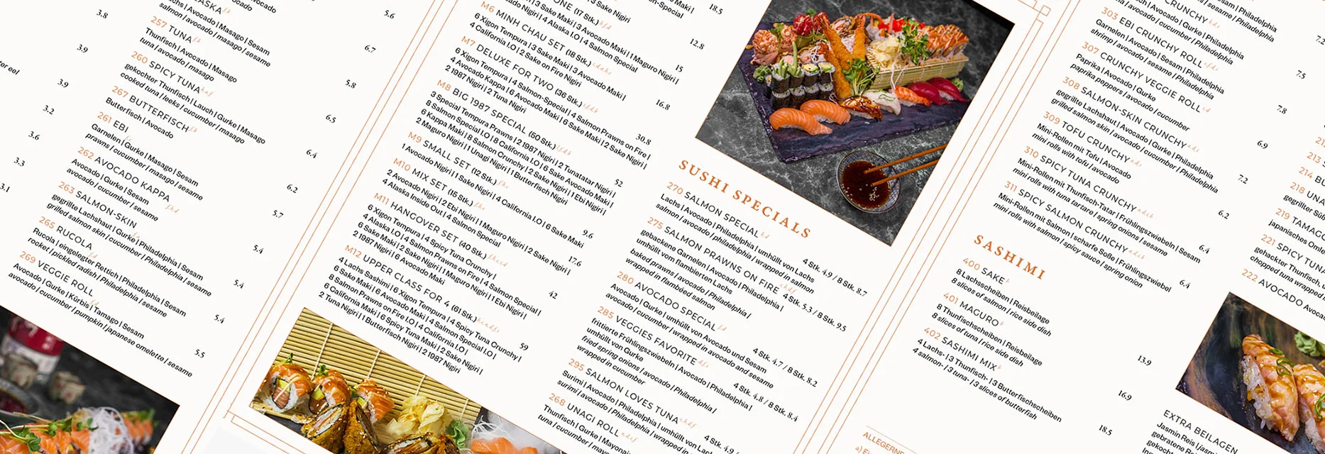 1987 xigon menu