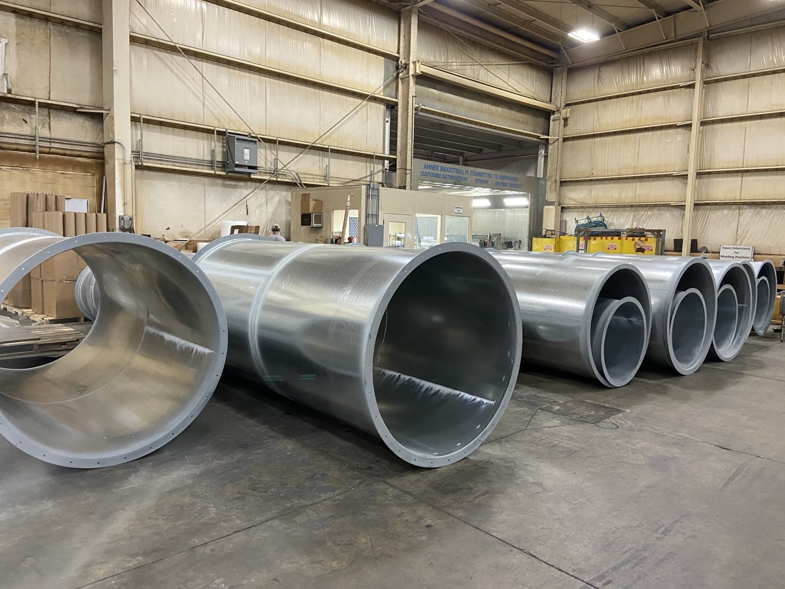 galvinized steel ductwork