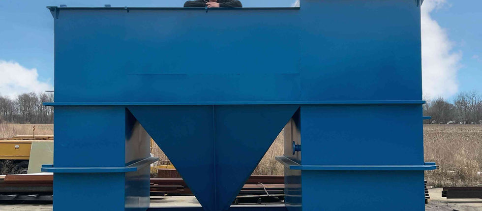 steel fabricated tank