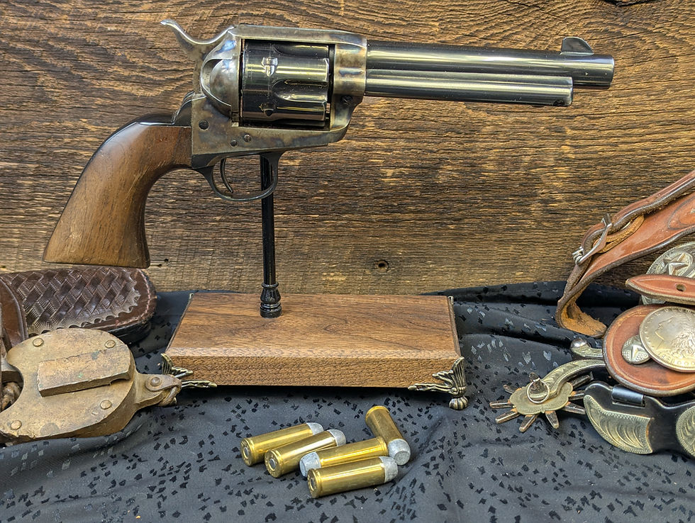 Thumbnail: Revolver Stand - American Walnut Base