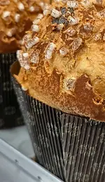 artisan panettone at Fermento Bakery
