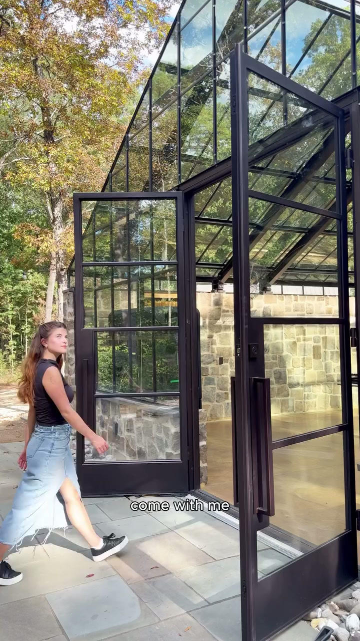 Bride and groom exchanging vows at an intimate Asheville elopement.