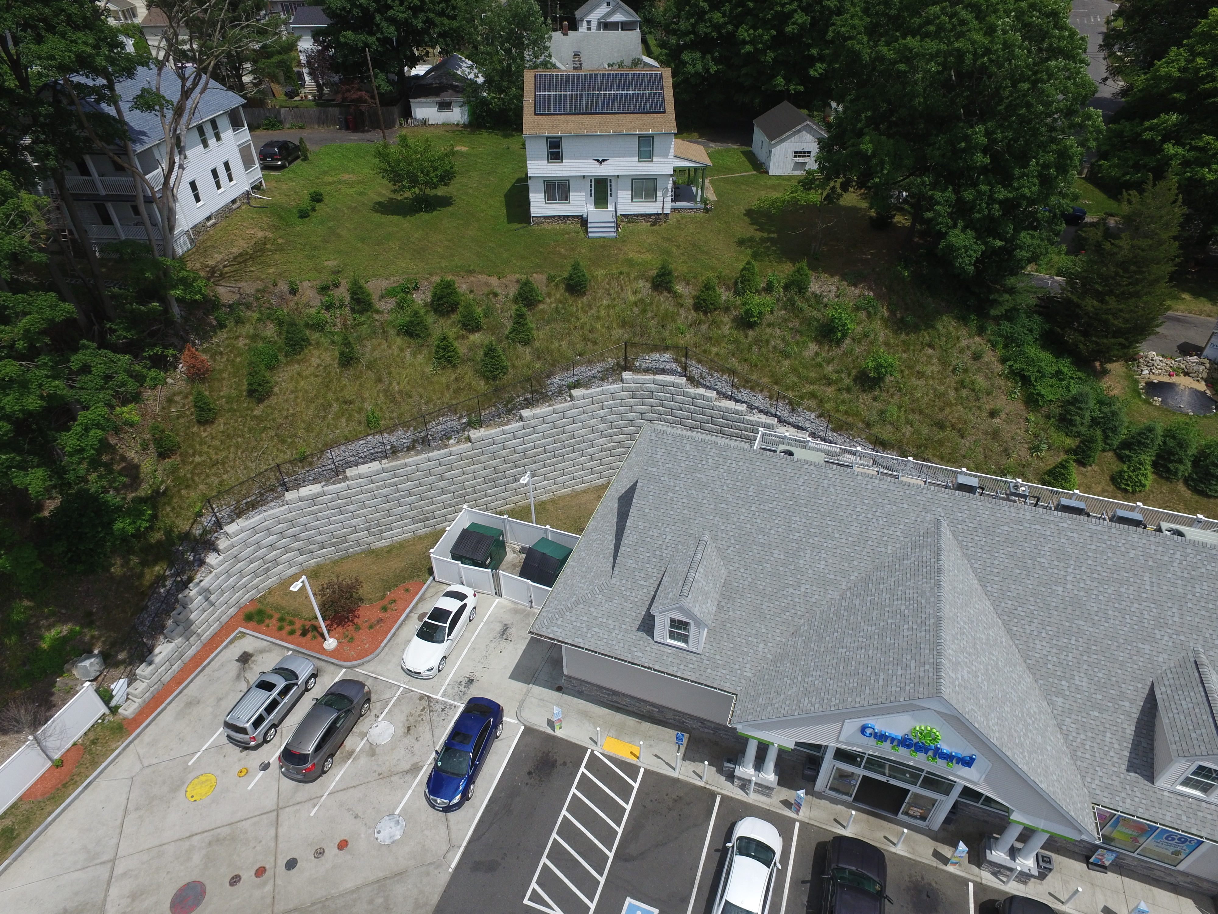 Cumberland Farms Retaining Wall