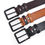 Miniature : Men's PU Leather Alloy Pin Square Buckle Belt BusinessLeisure Belts 2025 Fashion