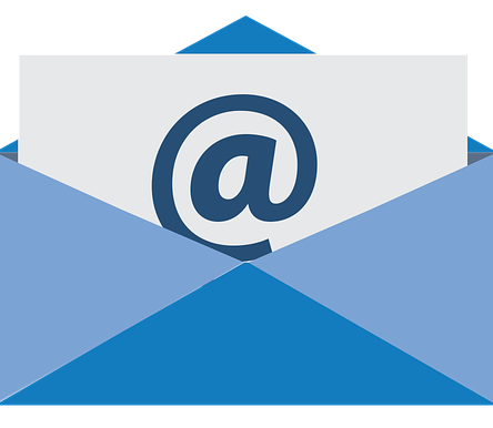 Illustrierter Briefumschlag.