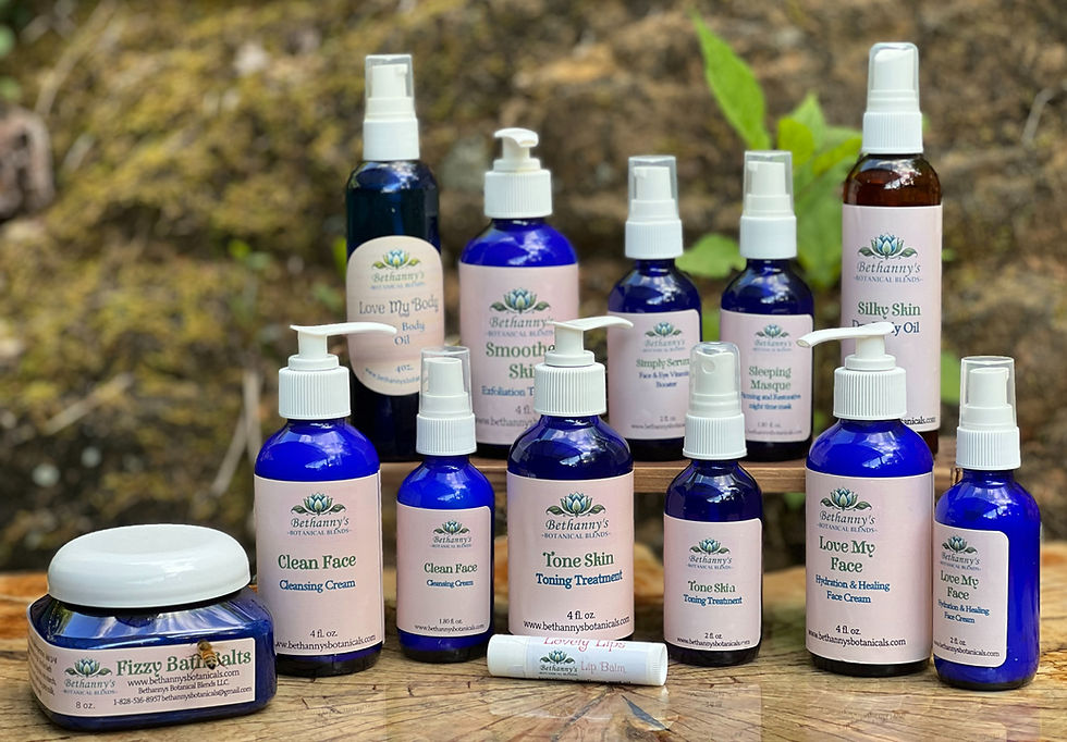 _Bethanny's Botanical Blends Products