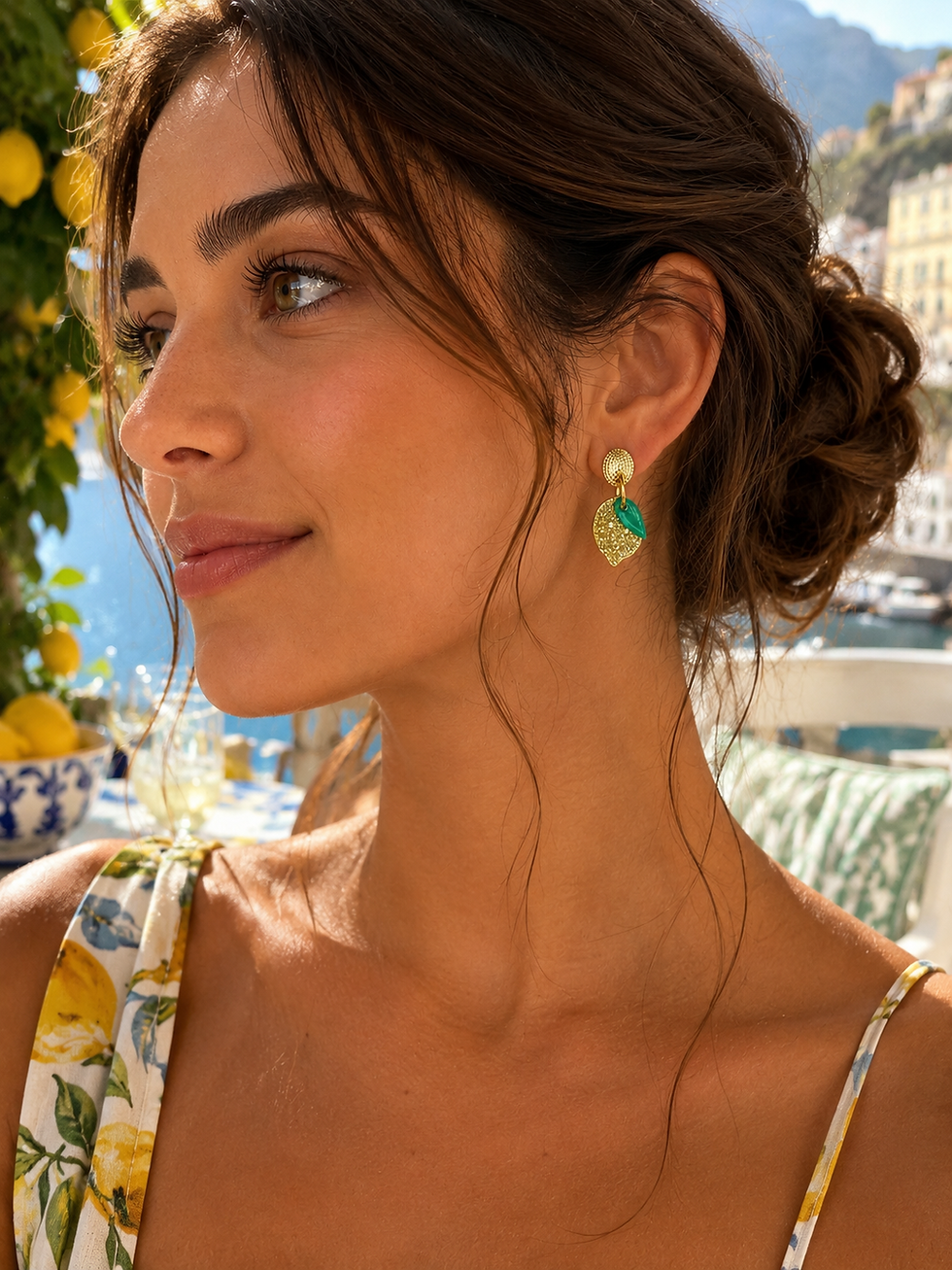 Miniature : Boucles d'oreilles Citrus