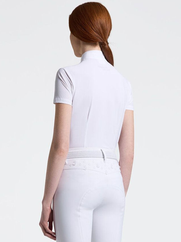 Thumbnail: Cavalleria Toscana Jersey Zip SS Shirt