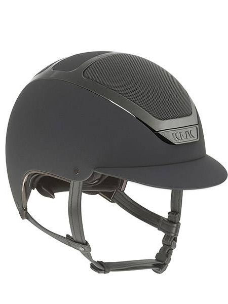 Thumbnail: Kask equestrian helmet dogma chrome Anthracite Grey