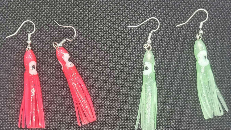 Thumbnail: Wholesale -Earrings to lure in any Fisherman!
