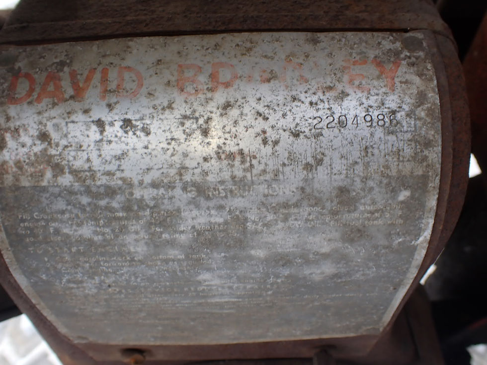 Thumbnail: David Bradley Tri-Trac 917 with plow  from 1956