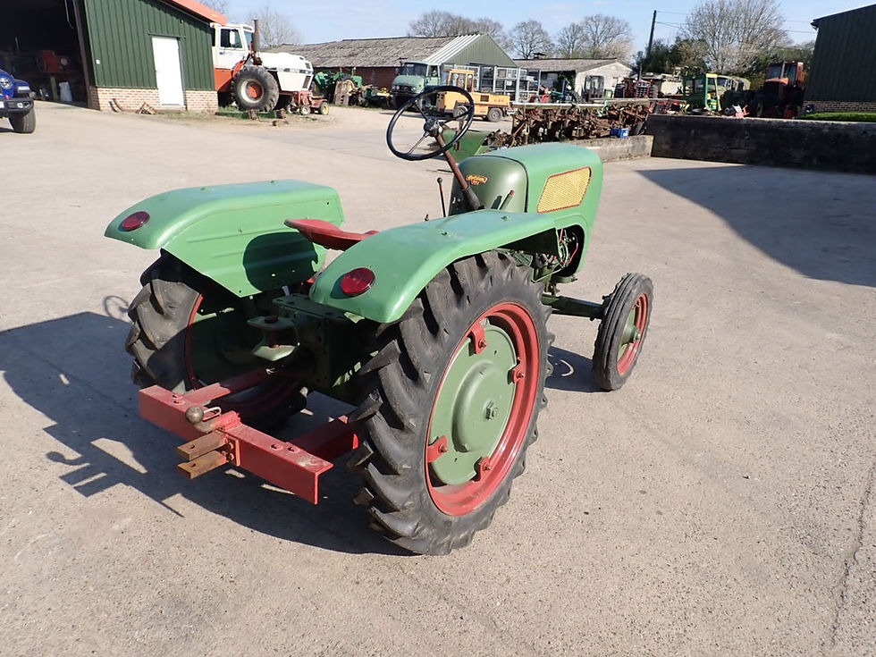 Miniature : Holder B12C Single cylinder 2 stroke diesel, 1961
