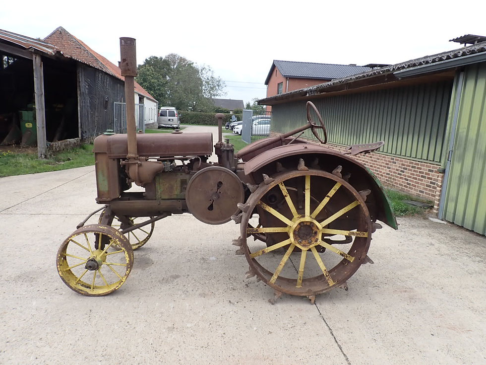 Miniaturbild: John Deere GP Big bore  1931 on steel wheels