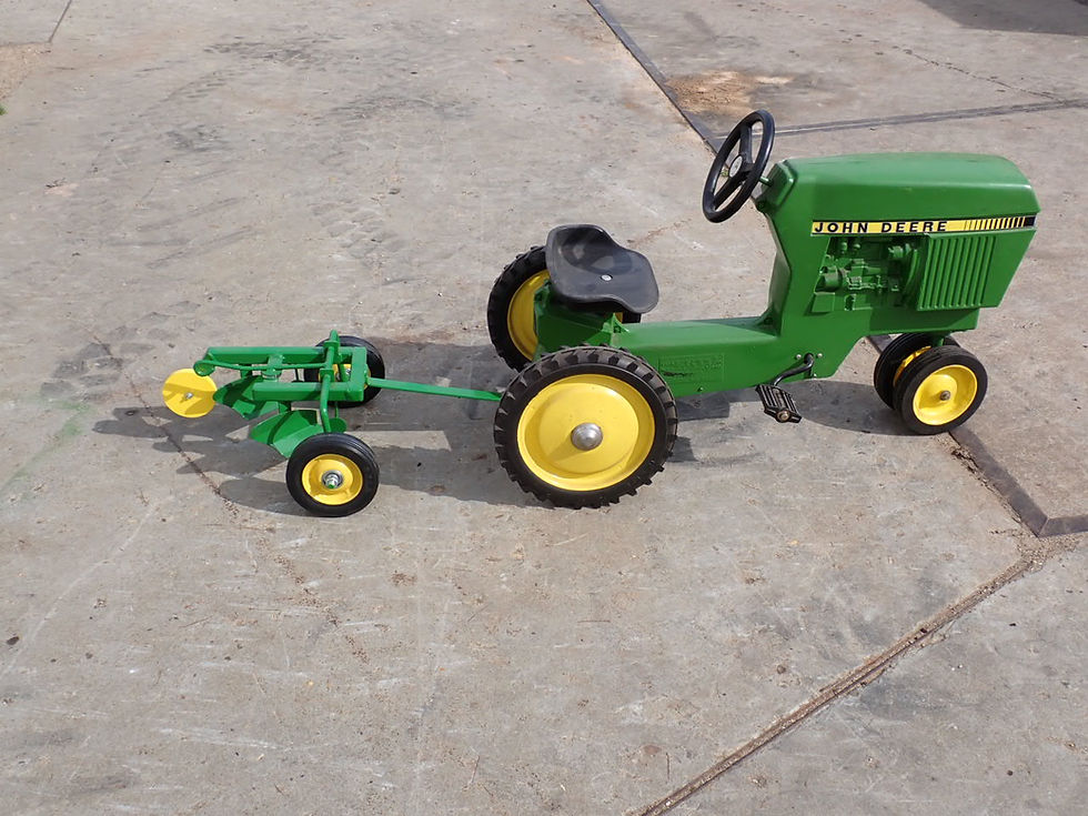 Thumbnail: Pedal Tractor John Deere 4640 #4122