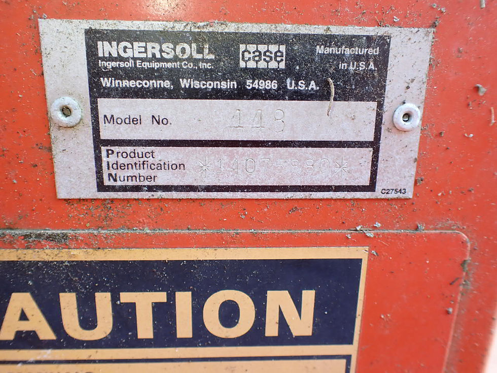 Miniatura: Case 448 Lawn & garden tractor 1985