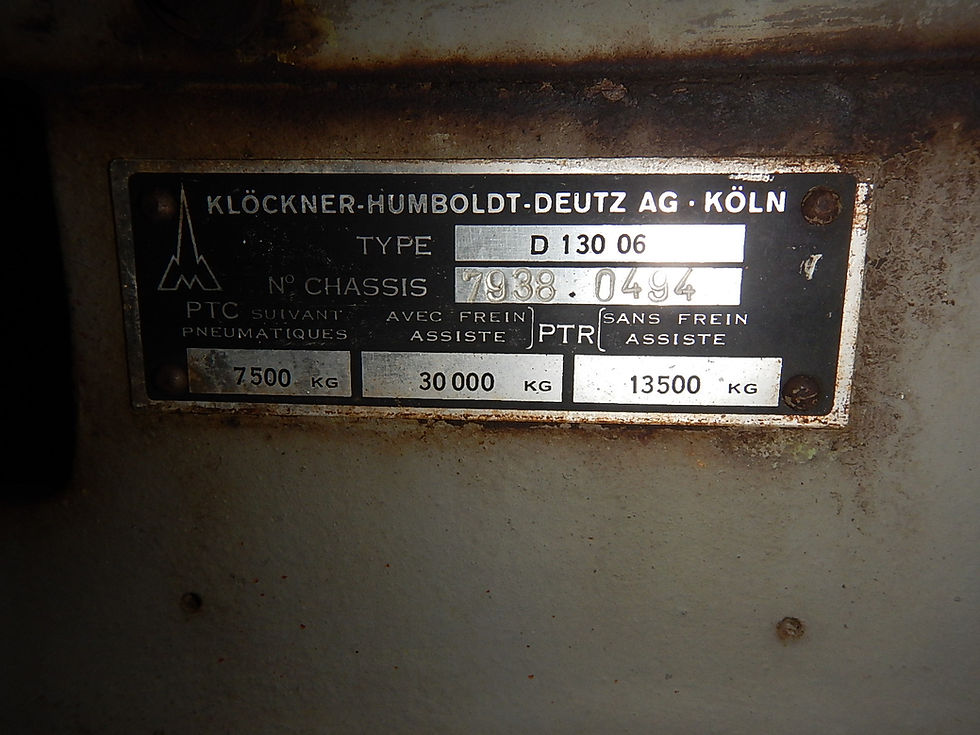 Miniature : Deutz D13006 4WD  (D130 06) 1975