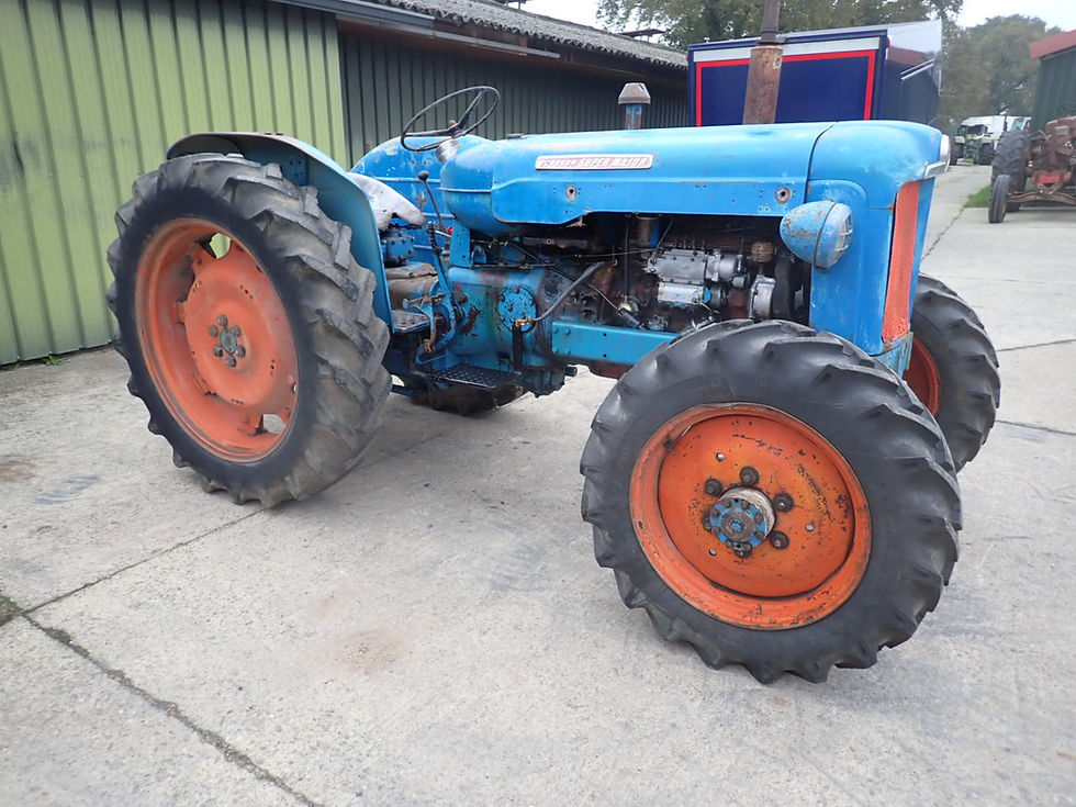 Miniature : Fordson Super Major Four Wheel Drive 1961