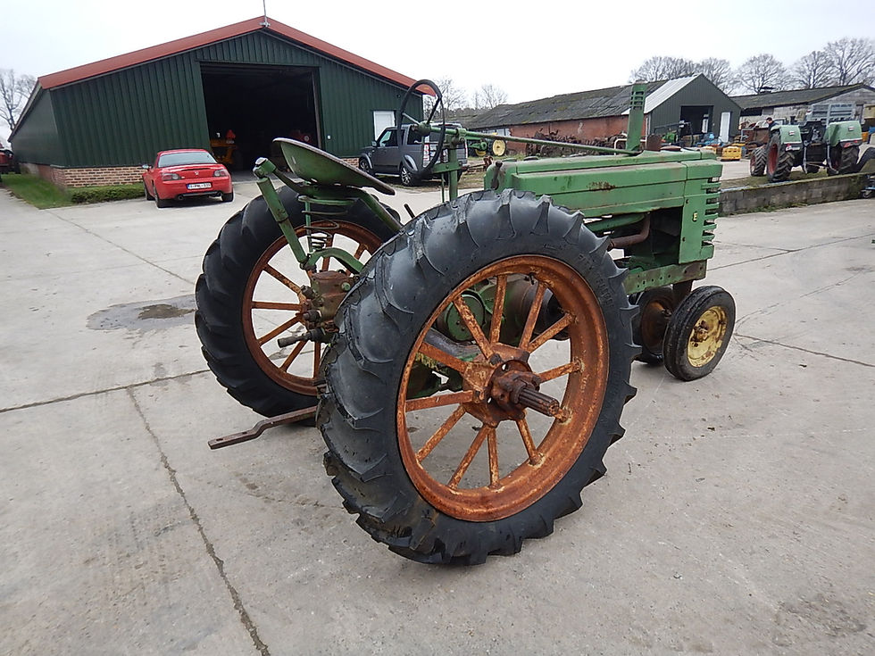 Thumbnail: John Deere Styled B 1939 flat spokes