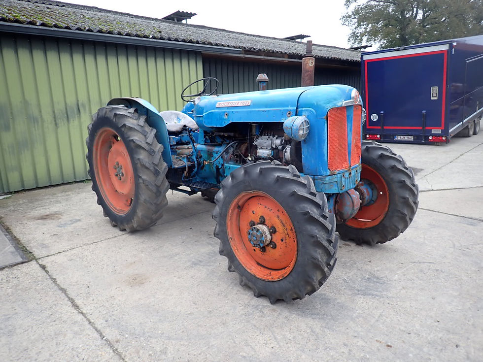 Miniature : Fordson Super Major Four Wheel Drive 1961
