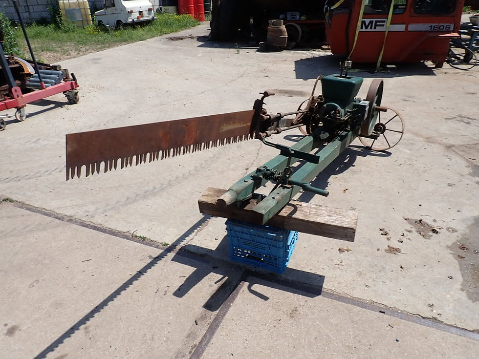 Thumbnail: Ottawa 5 HP Drag Saw from ca 1935