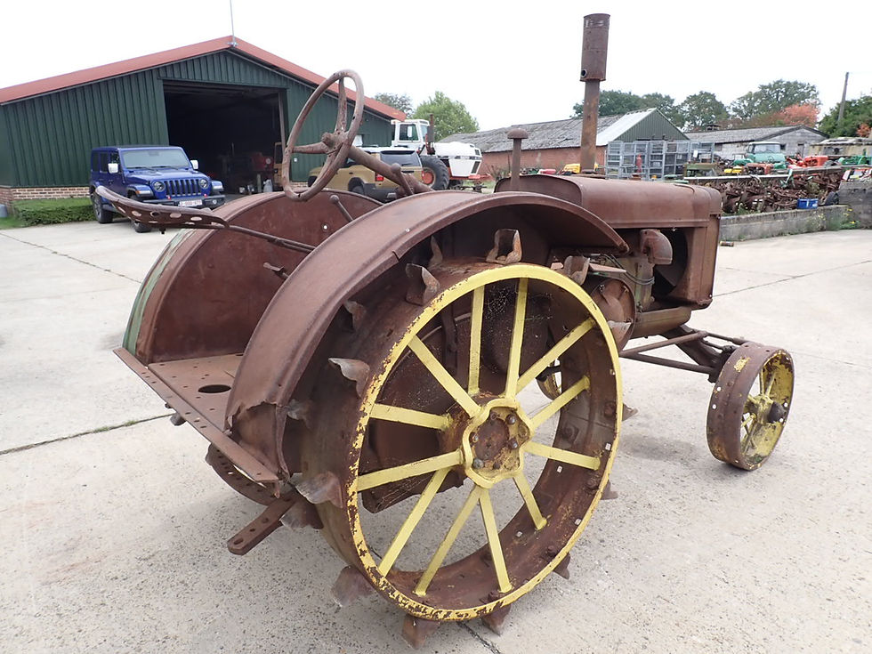 Miniaturbild: John Deere GP Big bore  1931 on steel wheels