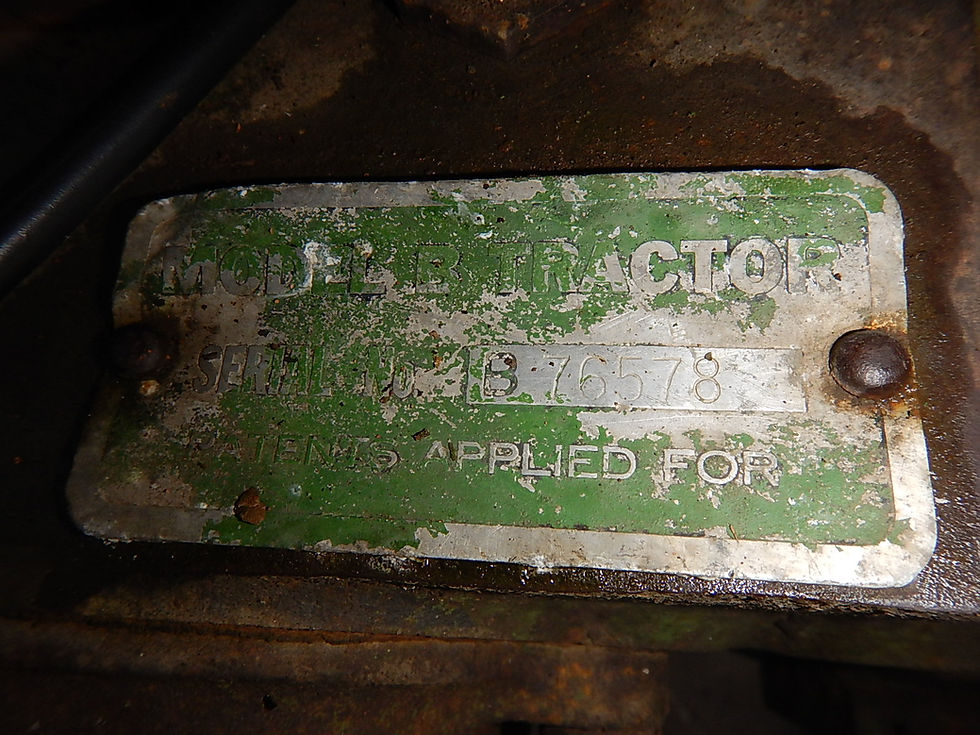 Miniatura: John Deere Styled B 1939 flat spokes