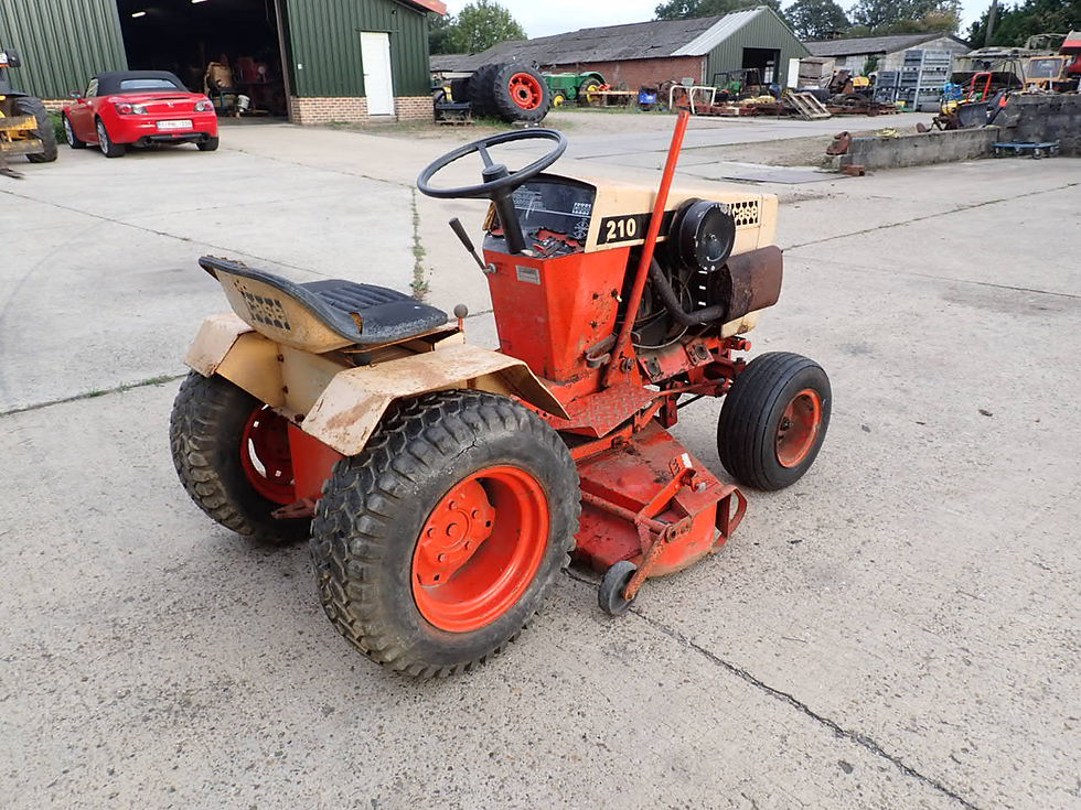 Miniatura: Case 210 Lawn & garden tractor 1974