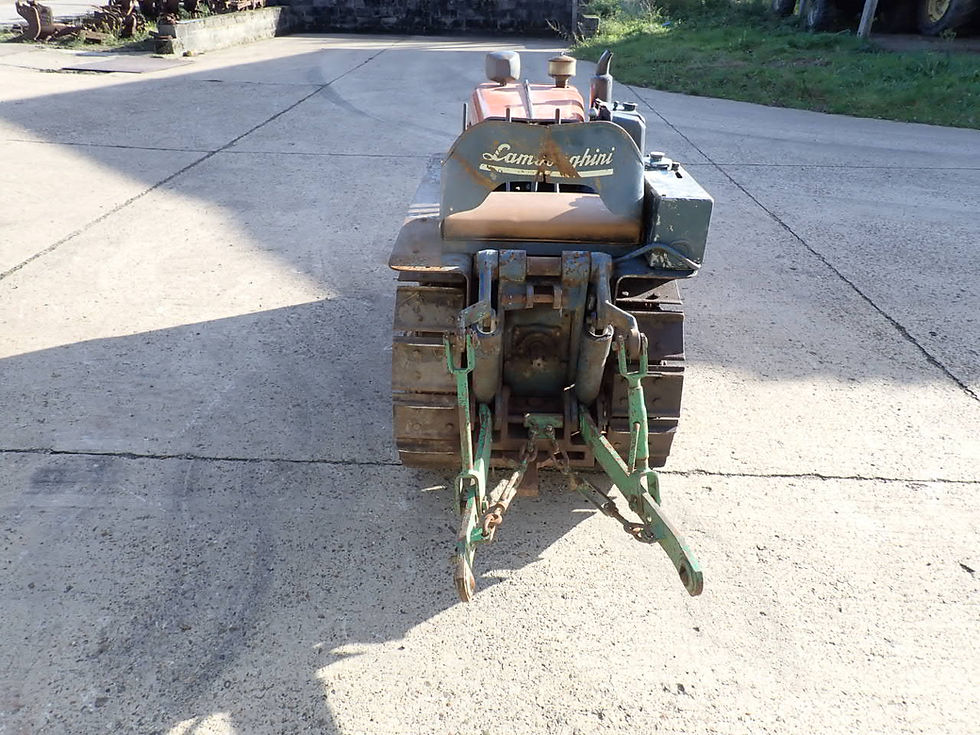 Miniatura: Lamborghini 7C Vineyard Diesel Crawler tractor with linkage 1966