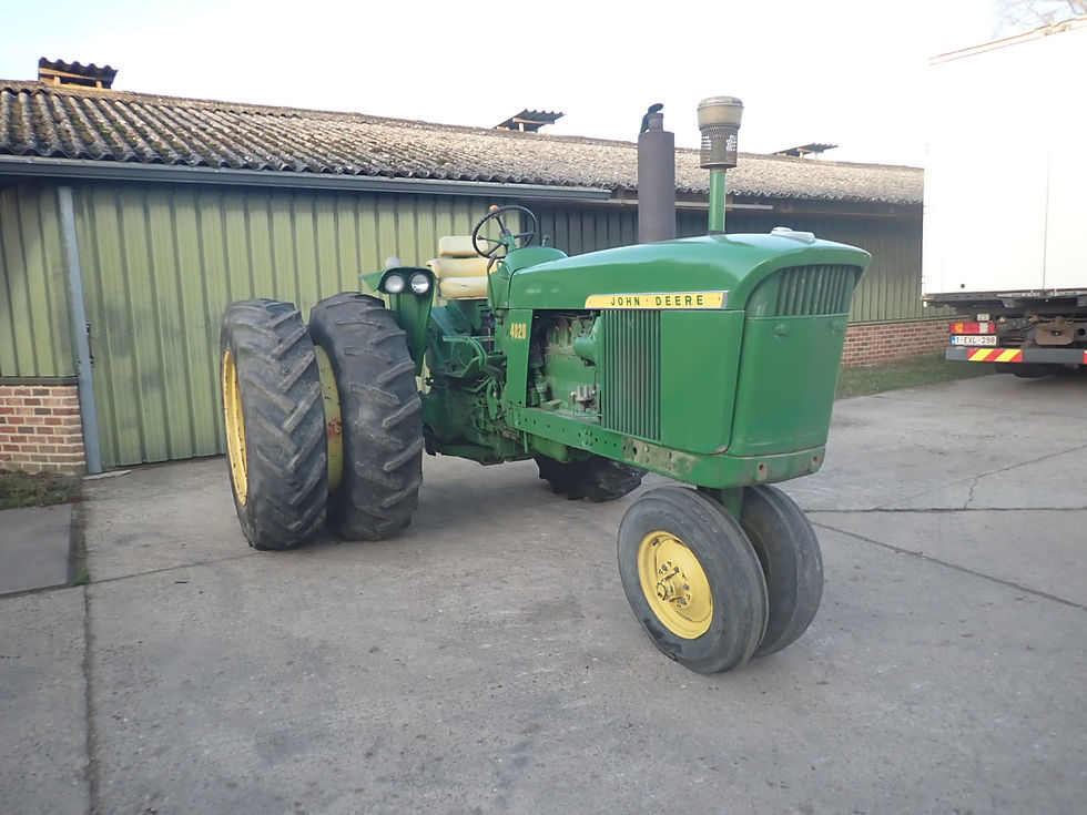 John Deere 4020 gas narrow front with duals, 1967