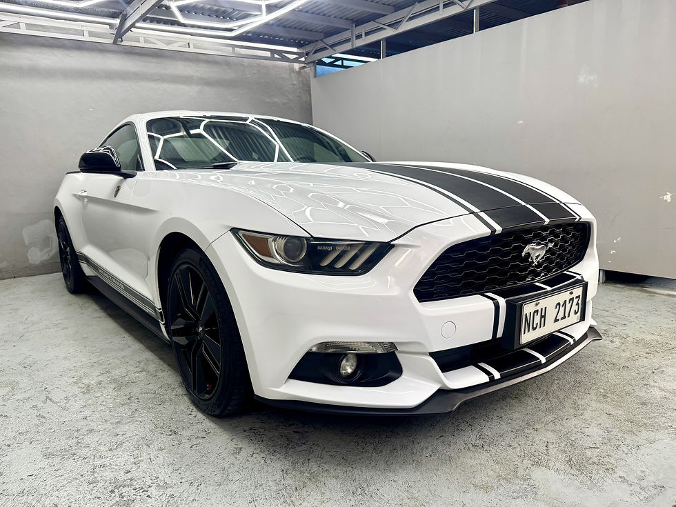 Thumbnail: 2016 FORD MUSTANG COUPE 2.3L ECOBOOST A/T AUTOMATIC PUSH START RECARO SEATS EXHA