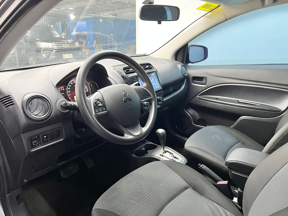 Thumbnail: 2022 MITSUBISHI MIRAGE G4 GLX • 1.2 GASOLINE AUTOMATIC • TITANIUM GRAY METALLIC