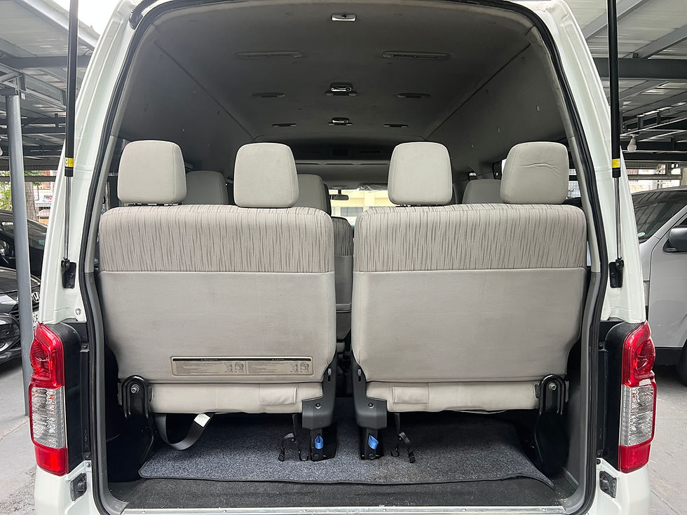 Thumbnail: 2021 NISSAN NV350 PREMIUM HIGH ROOF 2.5L A/T DIESEL 15-SEATER LOW MILEAGE • TOP
