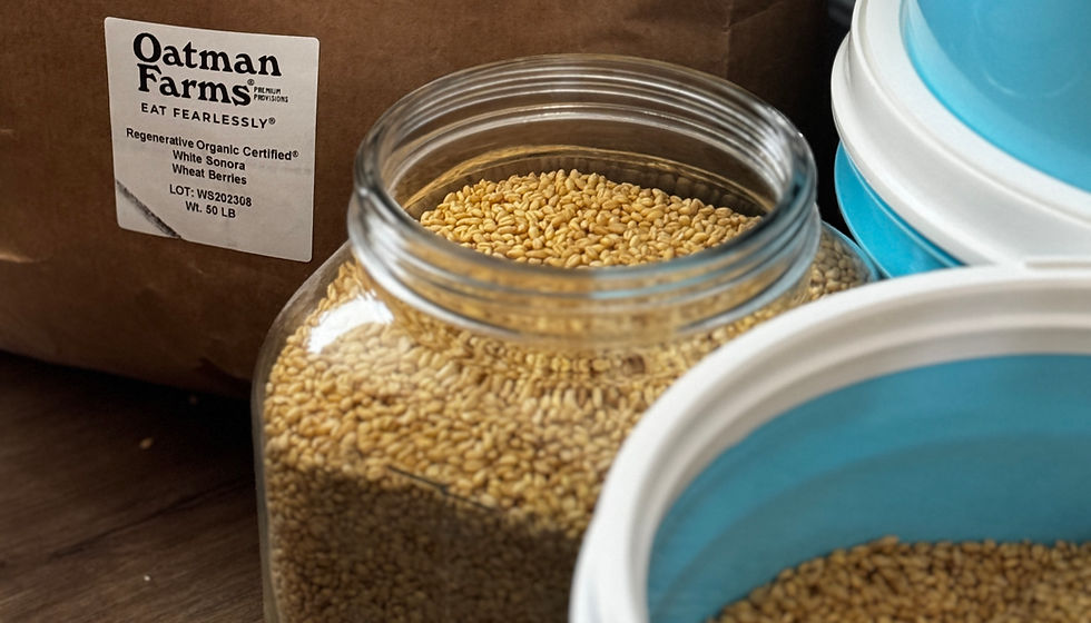 Organic Regenerative Wheat Berries