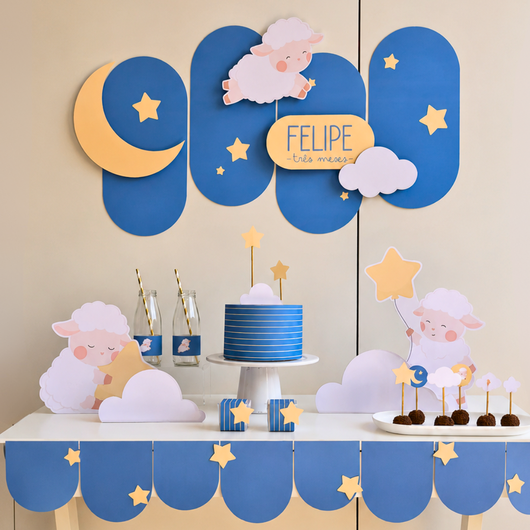 Festa Ovelhinha | Kit Digital Personalizado
