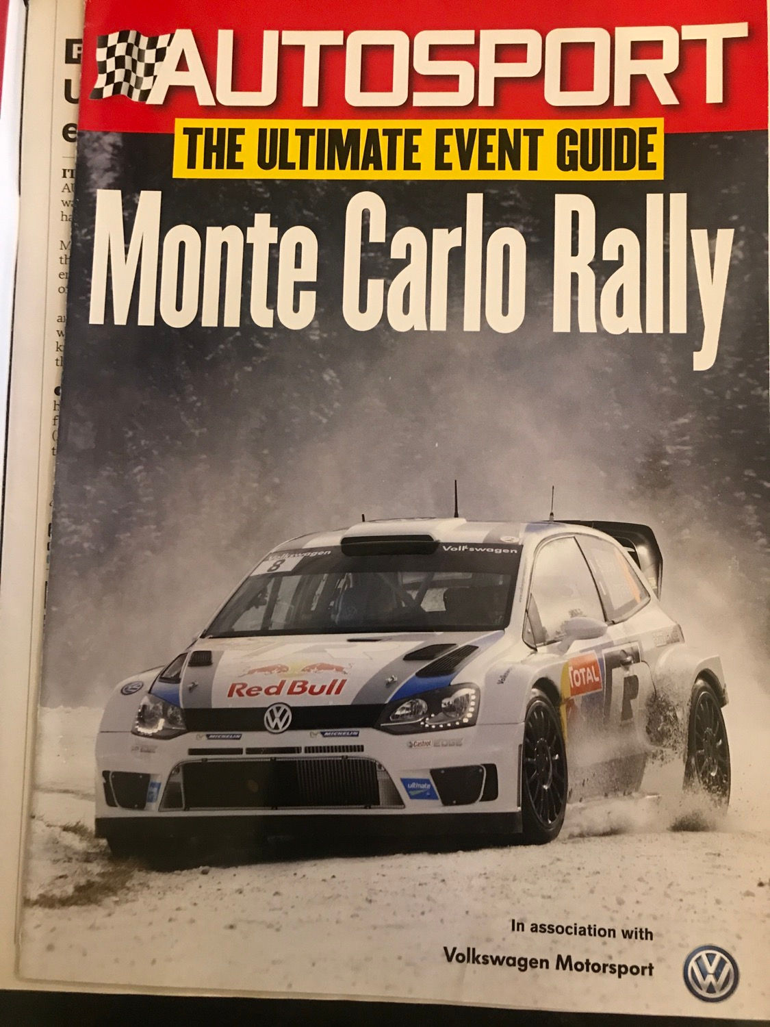 Autosport Magazine 16 January 2014 Free Monte Carlo Rally Preview Dakar Rally
