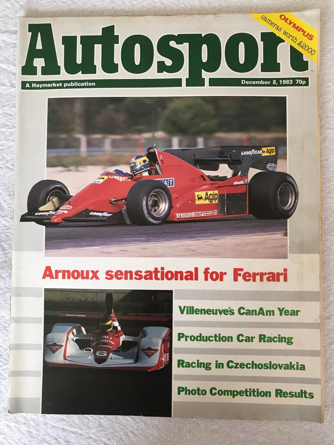 Autosport Magazine 8 December 1983 Gilbert Scott Wins Grovewood CanAm Review