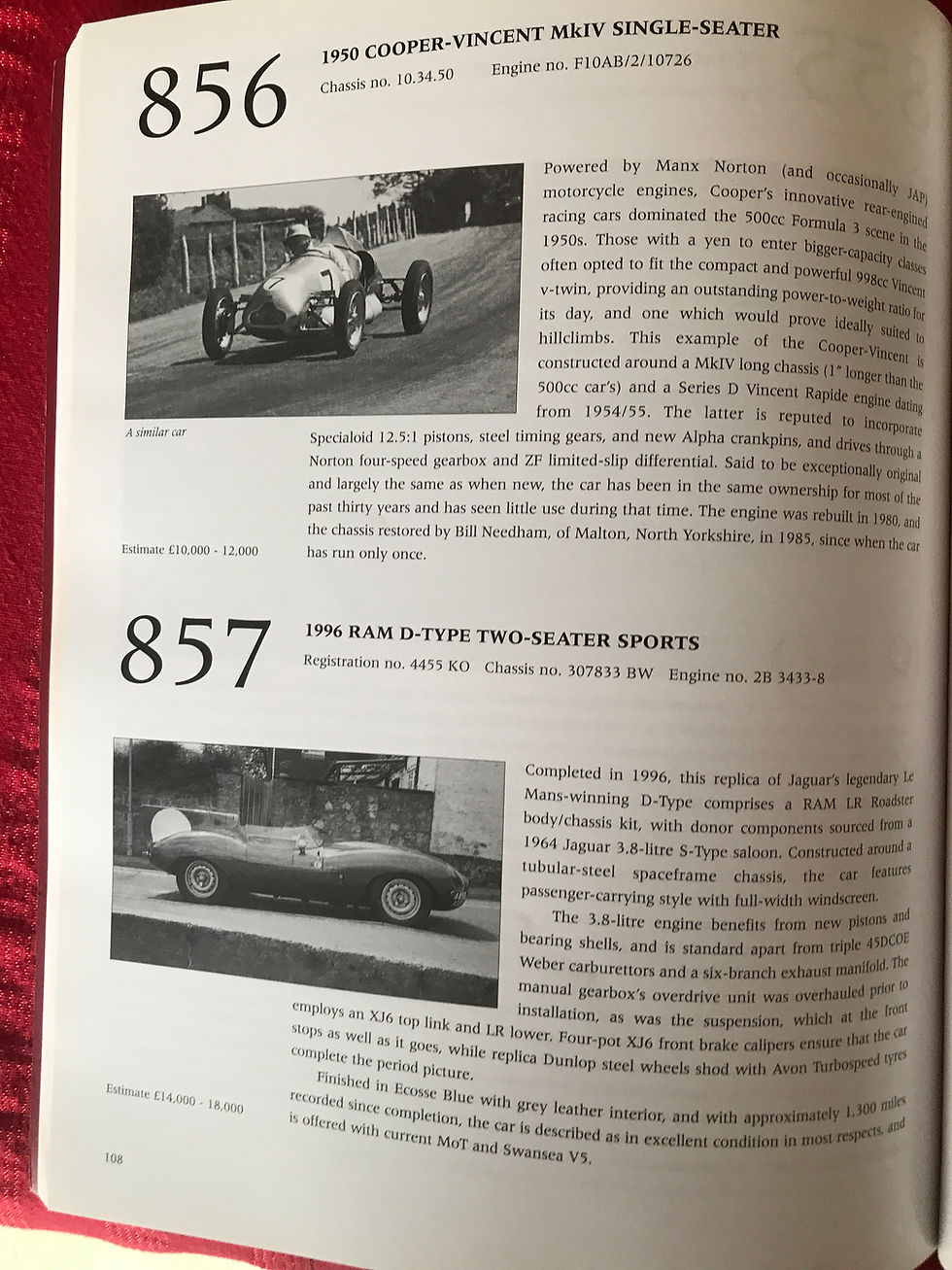 Thumbnail: Brooks Auction Catalogue 68 Goodwood Festival Of Sped June 1997 Cars Automobilia